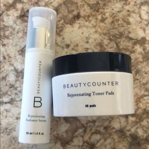 Beautycounter Rejuvenating Serum and Toner Pads